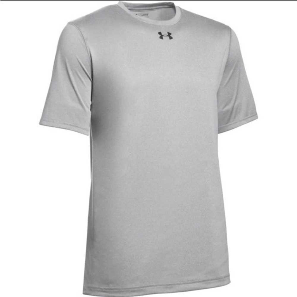 Under Armour 1305775 Men's Gray Heather UA Tech Locker 2.0 T-Shirt, Small